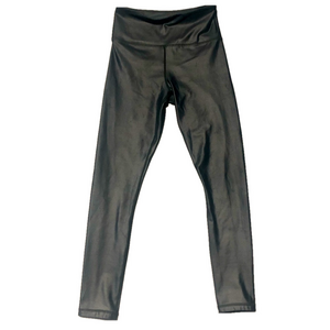 Zyia Active Black Shiny Leggings - Size 4